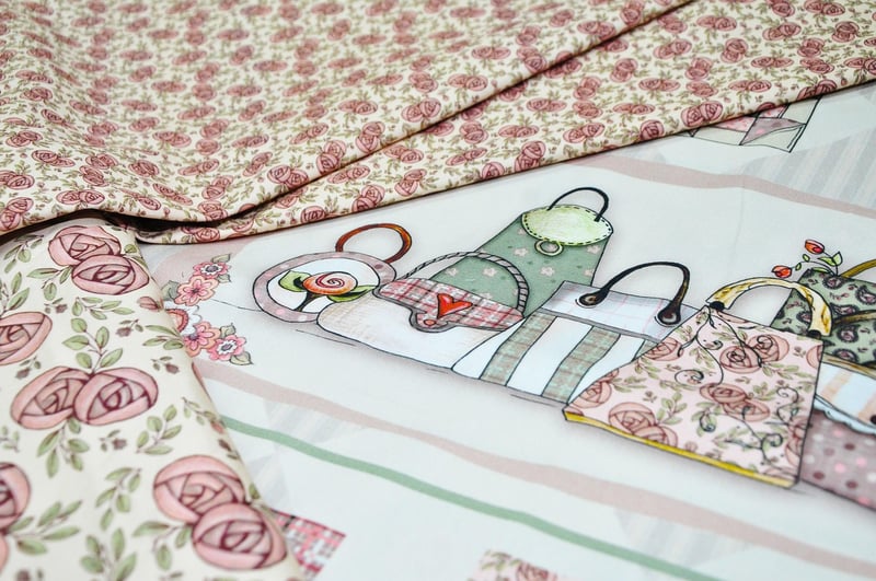 Upcycled patchwork design